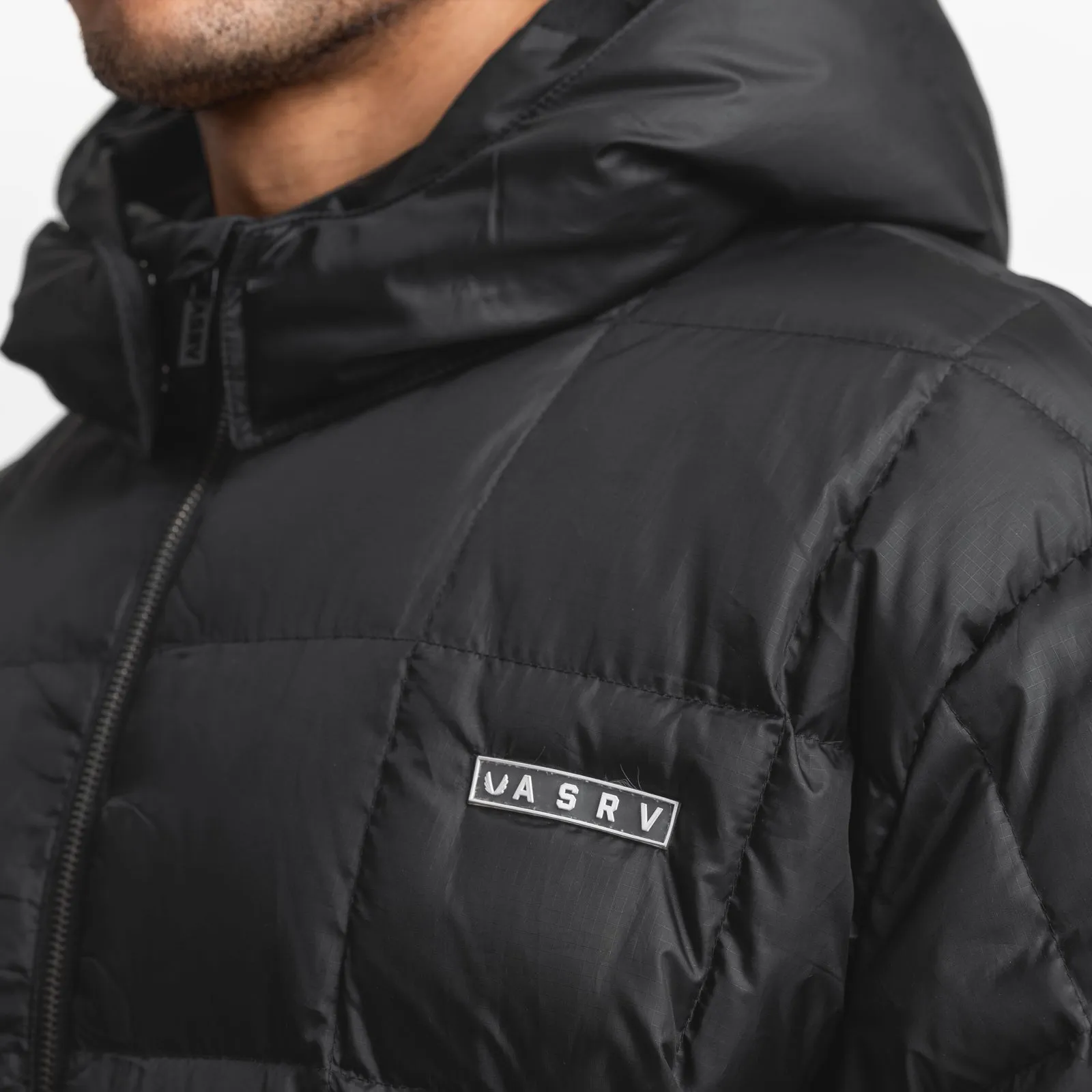 0551. Weather-Ready Down Puffer Jacket - Black