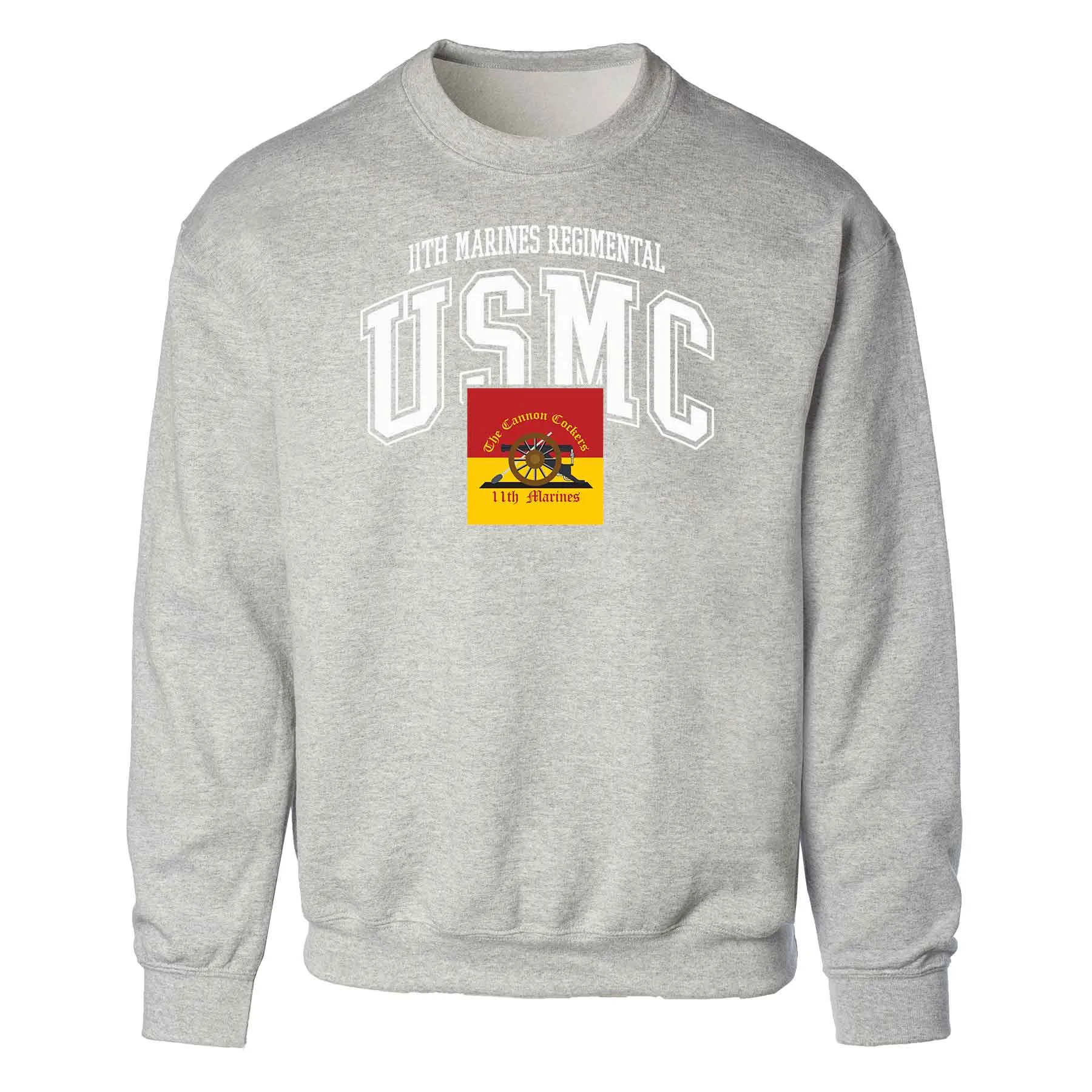 11th Marines Regimental Arched Sweatshirt