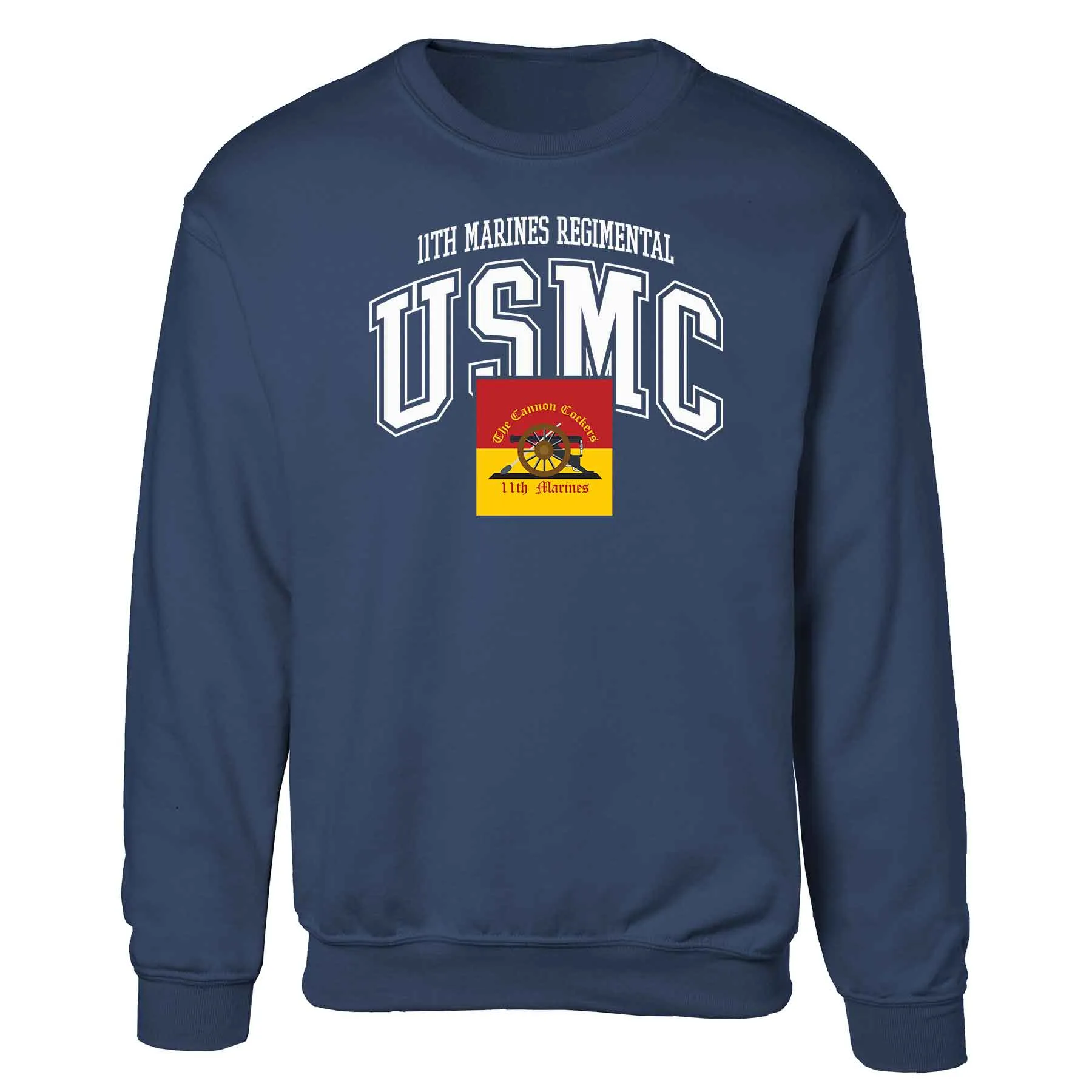 11th Marines Regimental Arched Sweatshirt