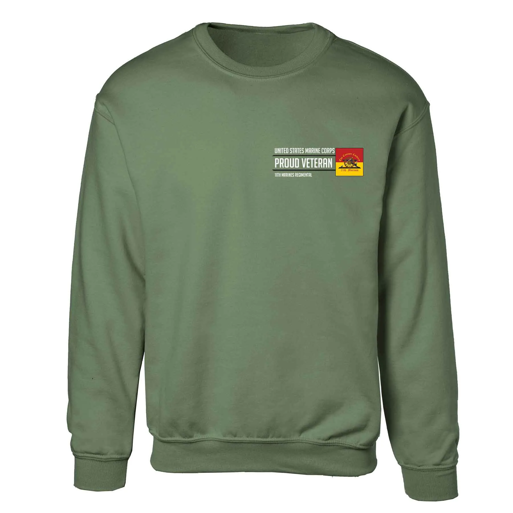 11th Marines Regimental Proud Veteran Sweatshirt