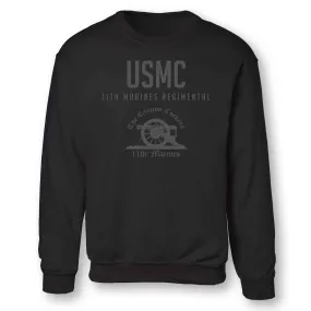 11th Marines Regimental Tonal Sweatshirt