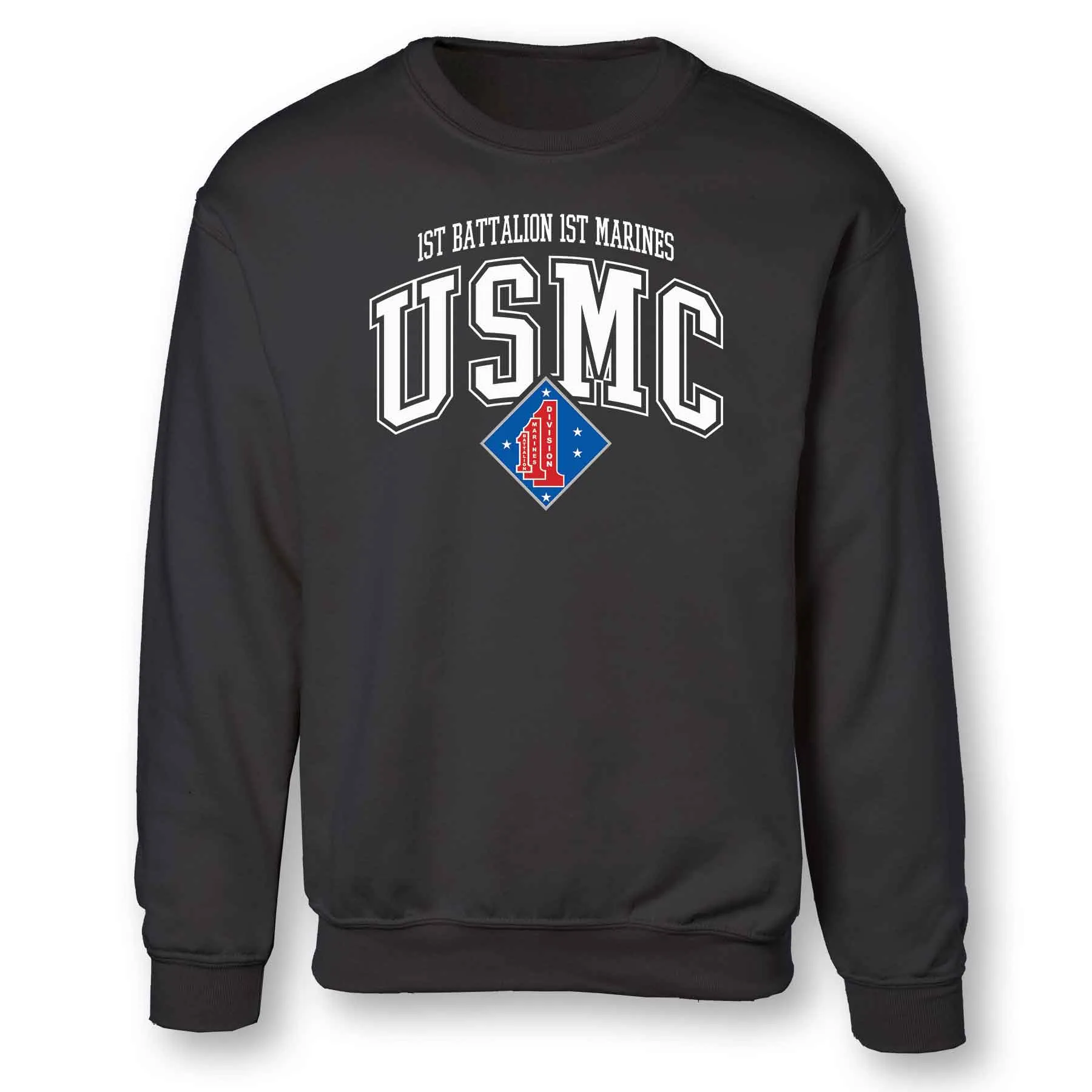 1st Battalion 1st Marines Arched Sweatshirt