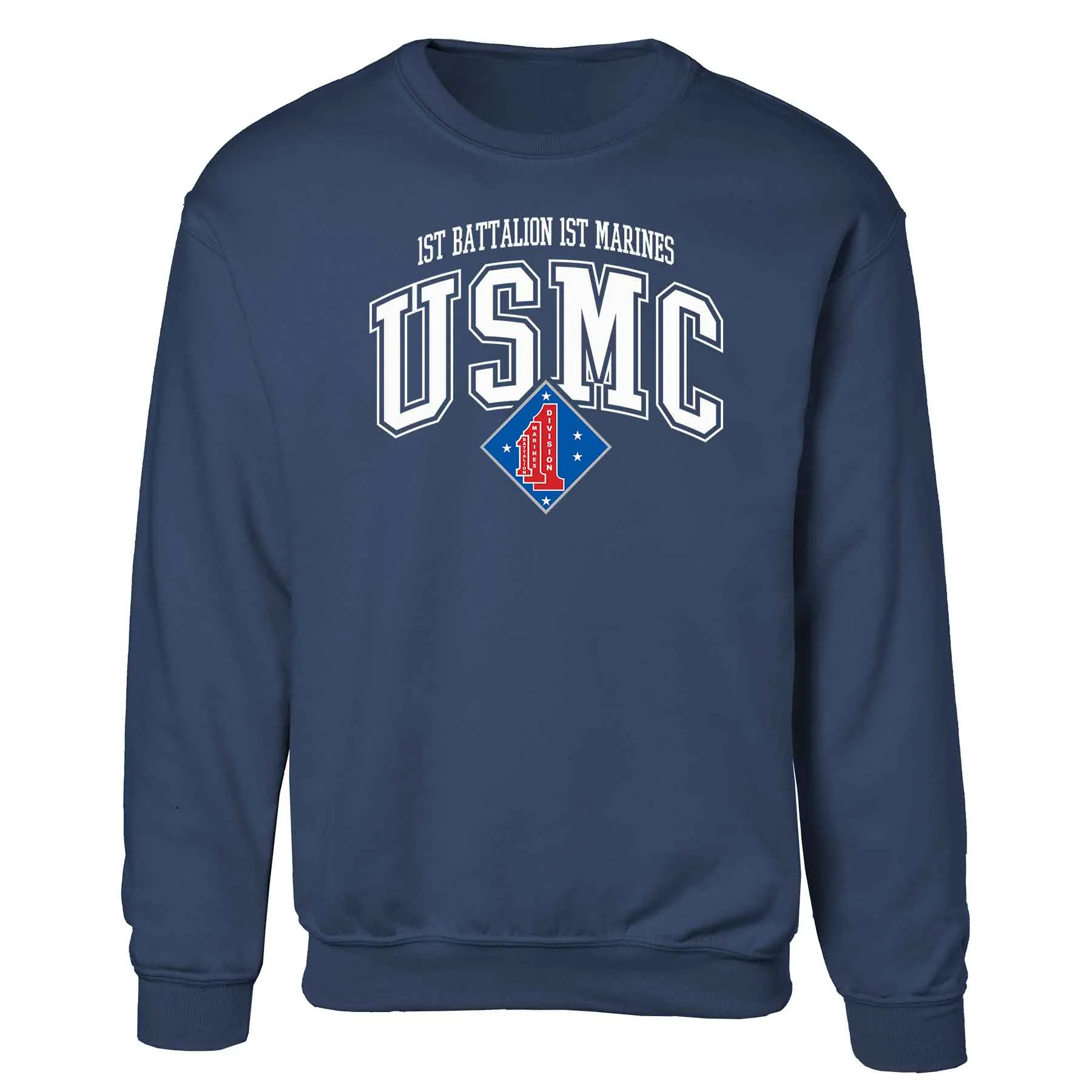 1st Battalion 1st Marines Arched Sweatshirt