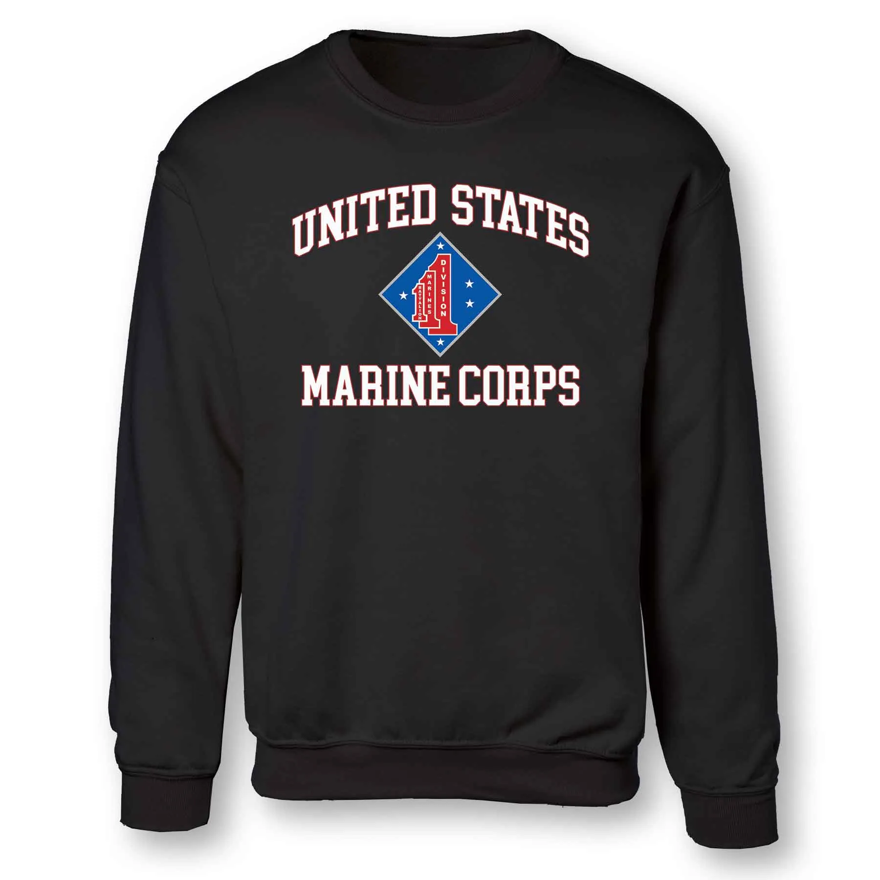 1st Battalion 1st Marines USMC Sweatshirt