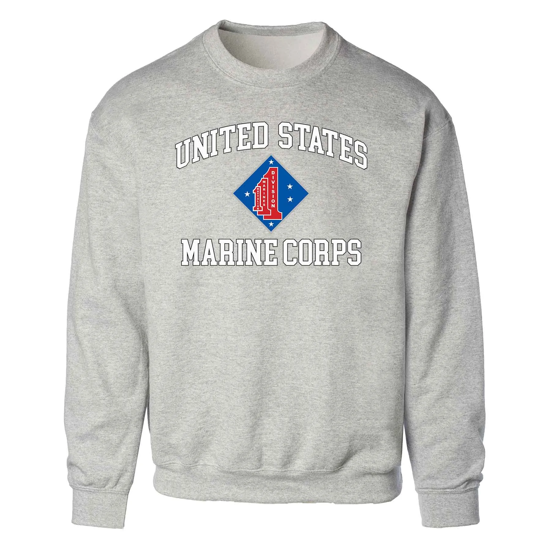 1st Battalion 1st Marines USMC Sweatshirt