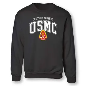 1st Battalion 2nd Marines Arched Sweatshirt