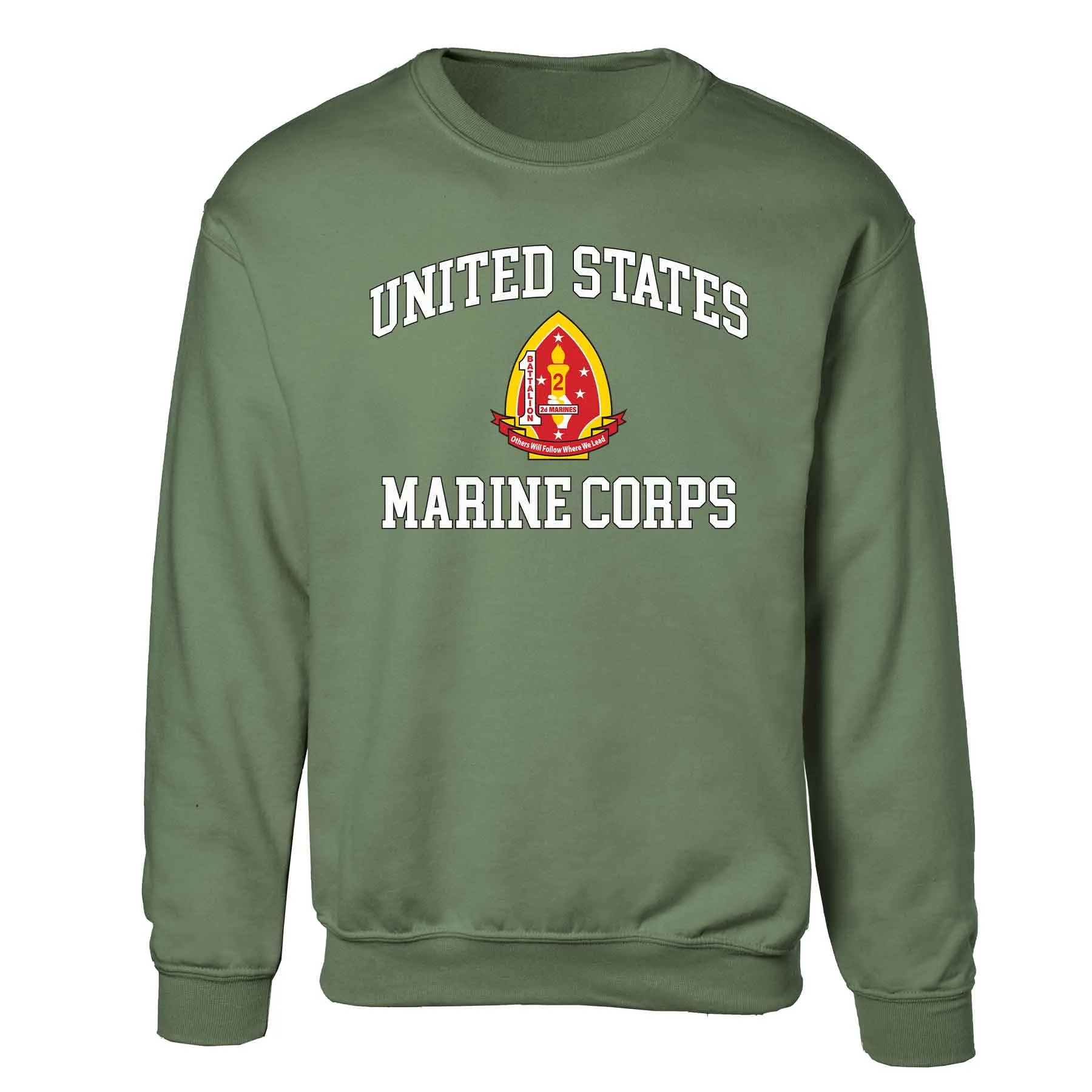 1st Battalion 2nd Marines USMC Sweatshirt