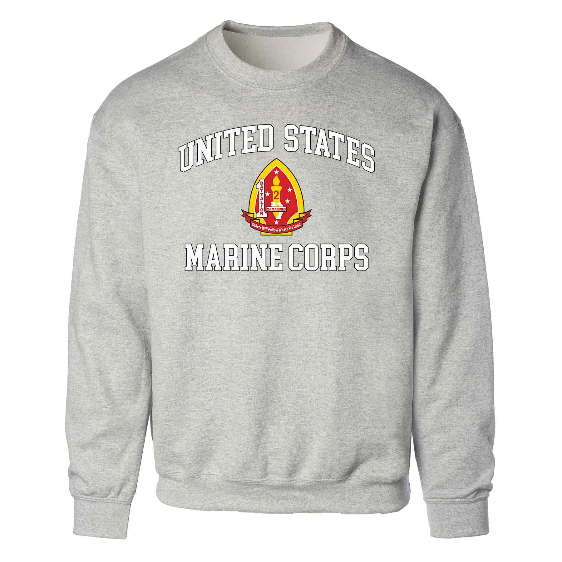 1st Battalion 2nd Marines USMC Sweatshirt