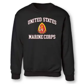 1st Battalion 2nd Marines USMC Sweatshirt