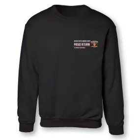 1st Battalion 3rd Marines Proud Veteran Sweatshirt