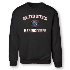 1st Battalion 4th Marines USMC Sweatshirt