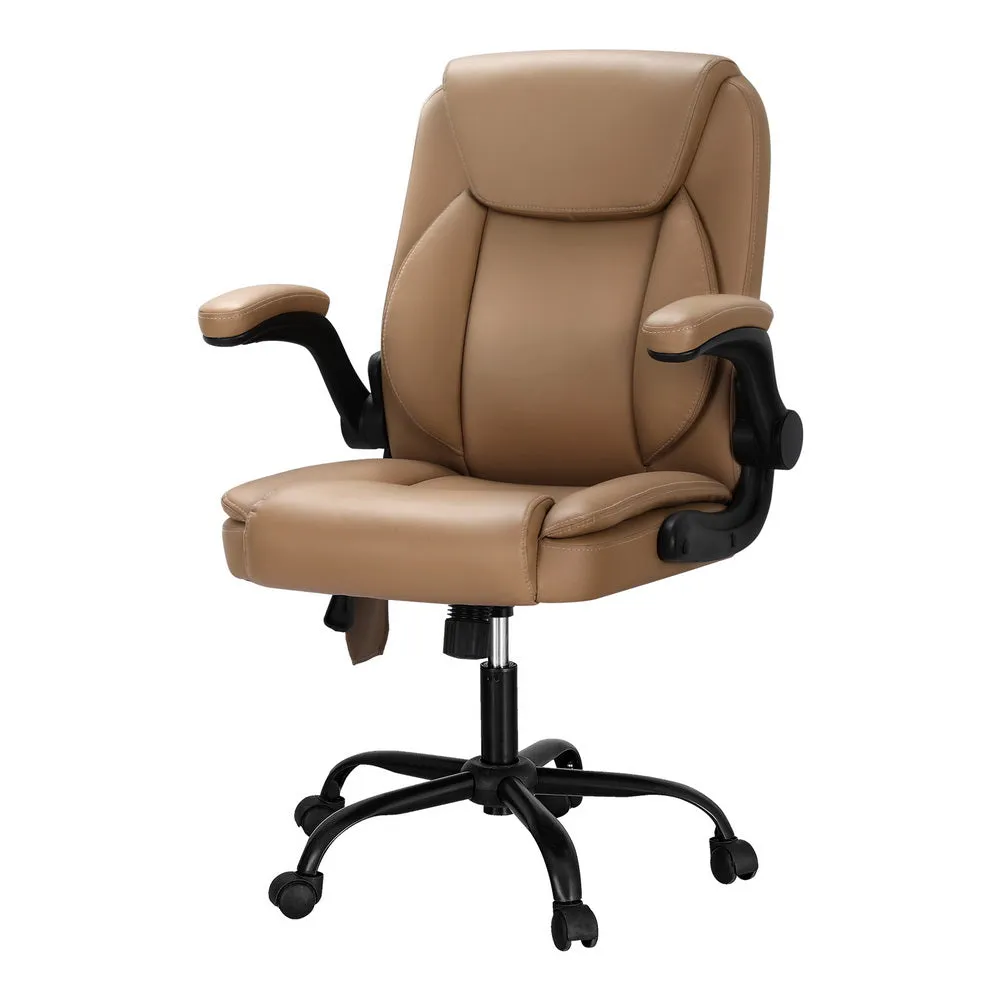 2-Point Massage Office Chair PU Leather, Adjustable - Artiss