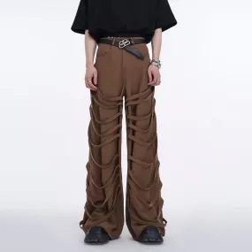 【24s May.】Ribbon Design Casual Pants