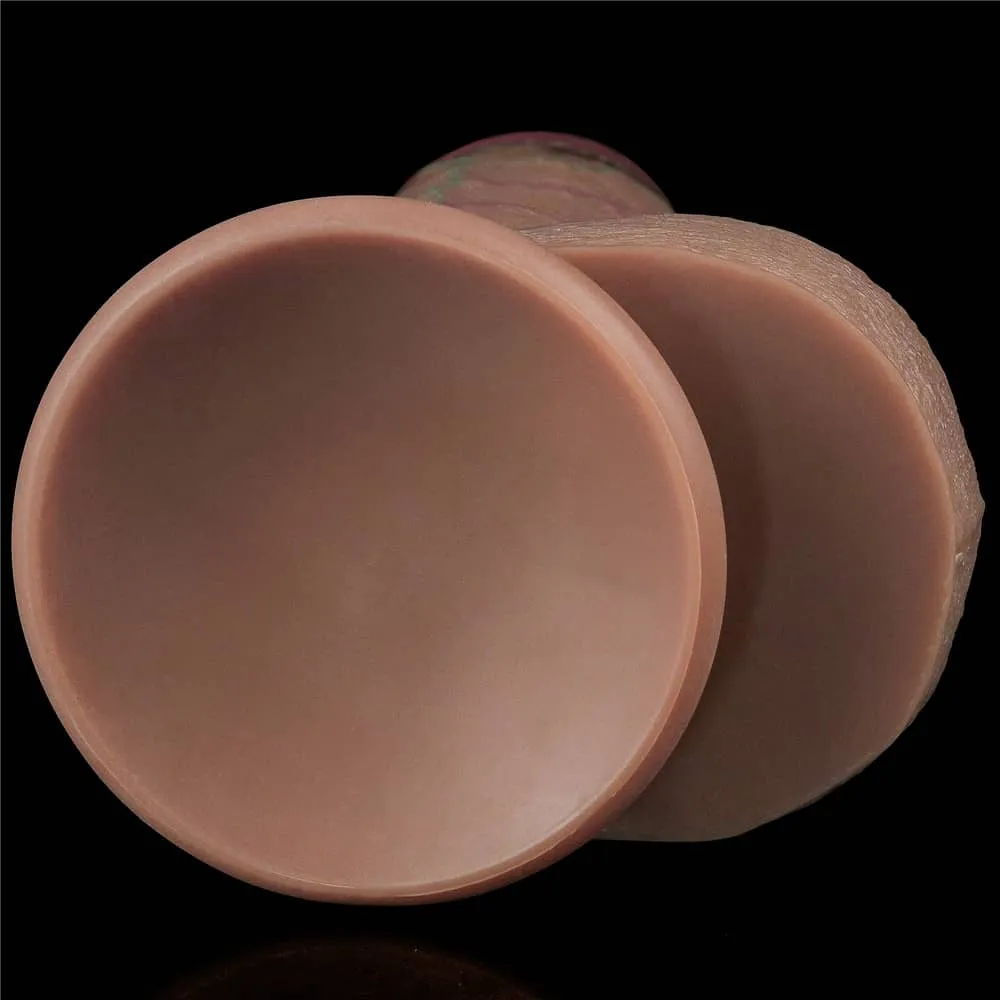 9.5'' Dual Density Silicone Cock XXL