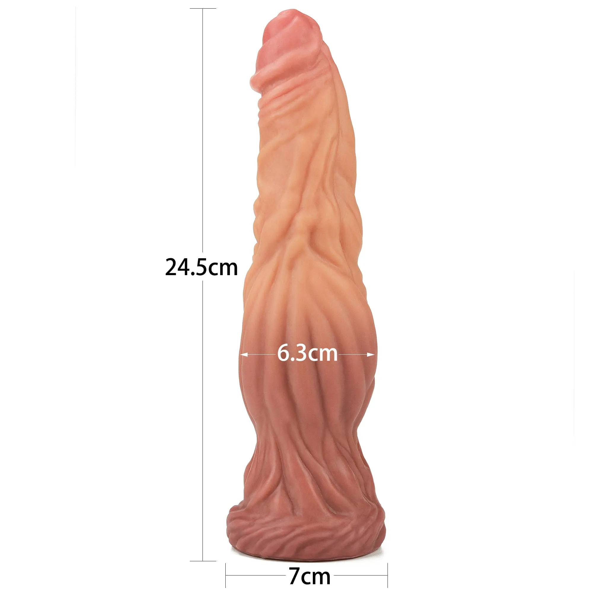 9.5'' Handmade Silicone Realistic Wolf Dildo