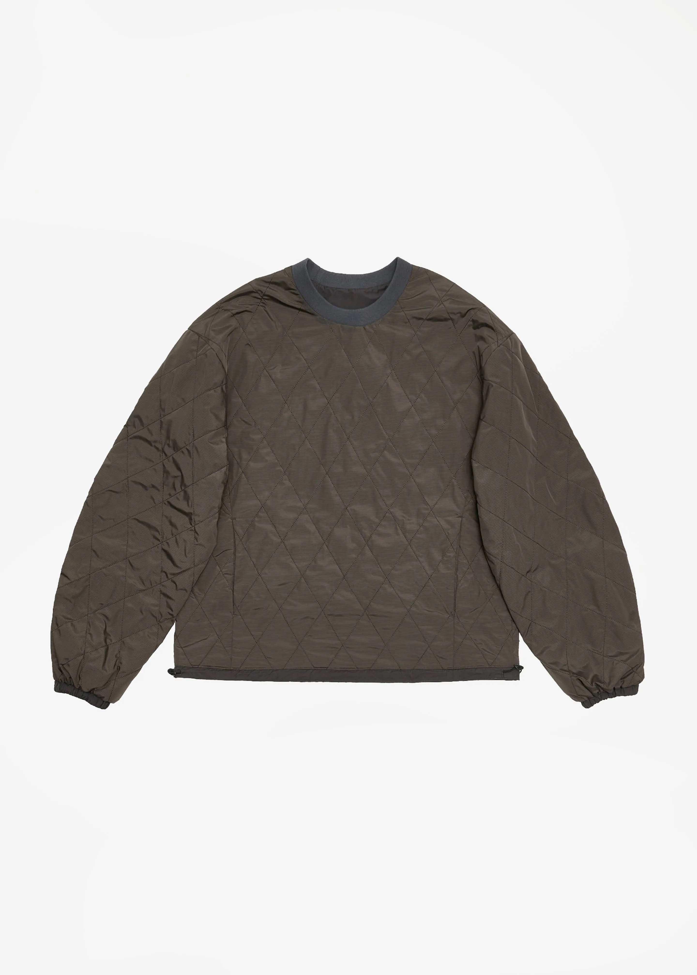 Amomento Reversible Padded Sweatshirt - Dark Brown