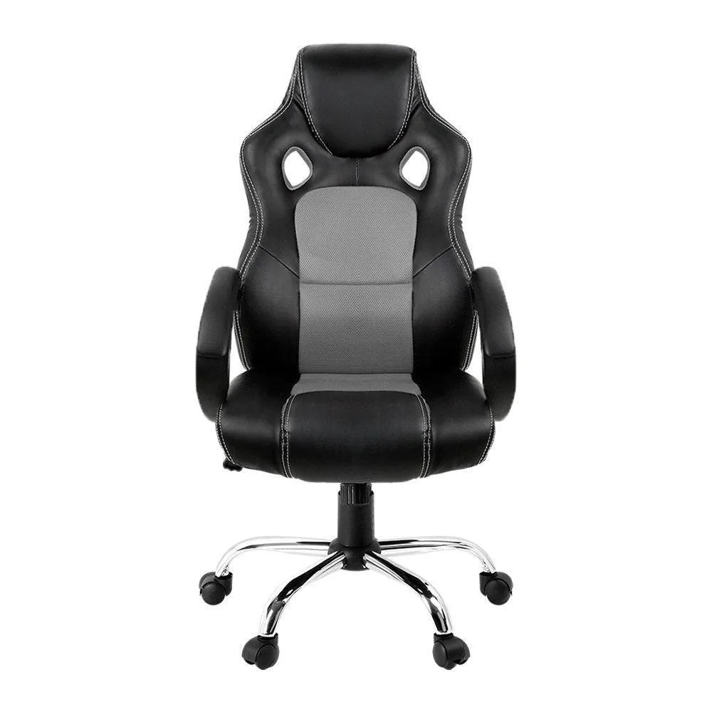 Artiss Gaming Chair Computer Office Chairs Grey & Black