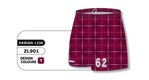 Athletic Knit Custom Sublimated Girls Lacrosse Short Design 1236