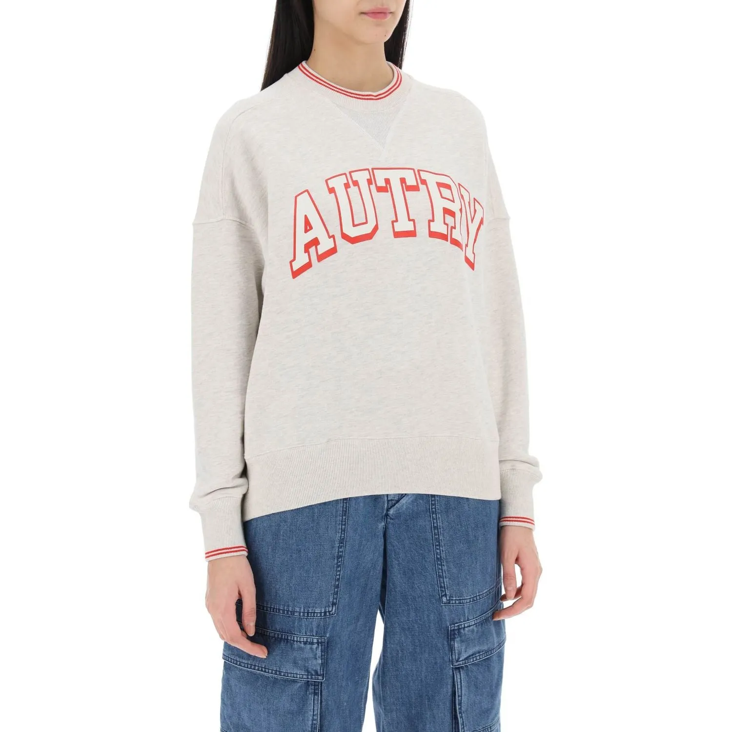 Autry oversized varsity sweatshirt