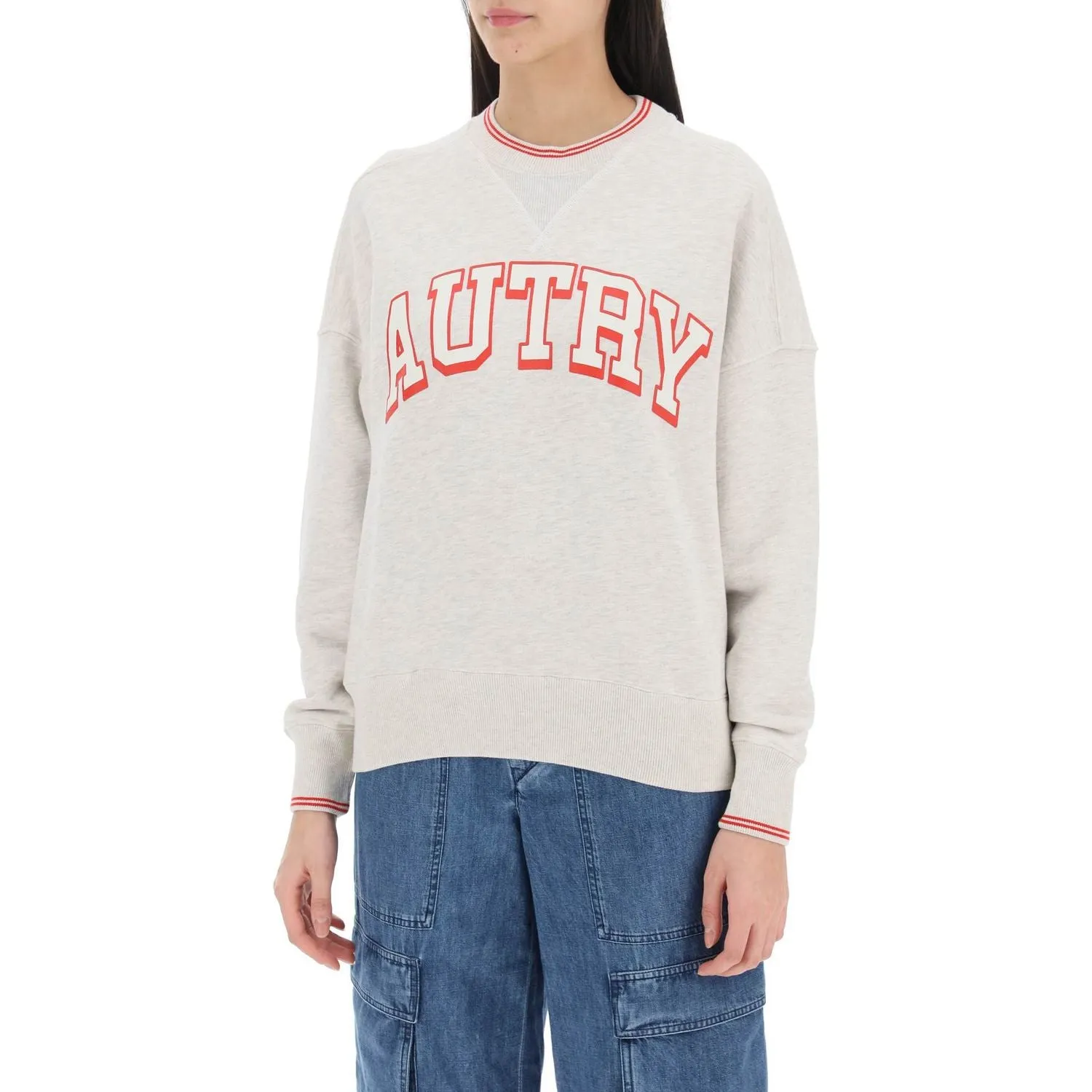 Autry oversized varsity sweatshirt