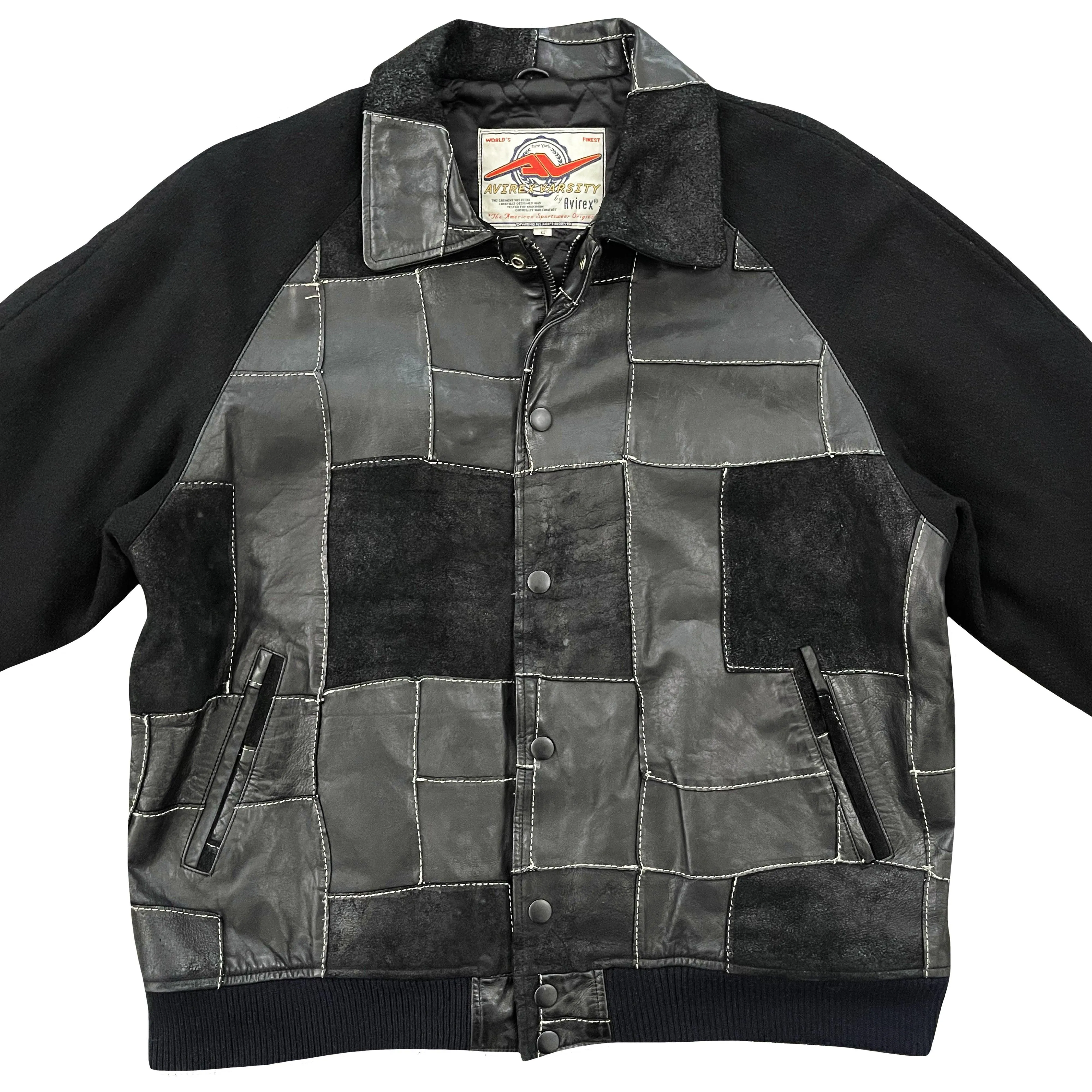 Avirex Patchwork Varsity Jacket