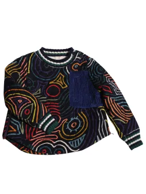 Baby Mountain Peaks Padded Sweatshirt