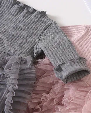 Baby Ruffles and More Ruffles Sweater Dress