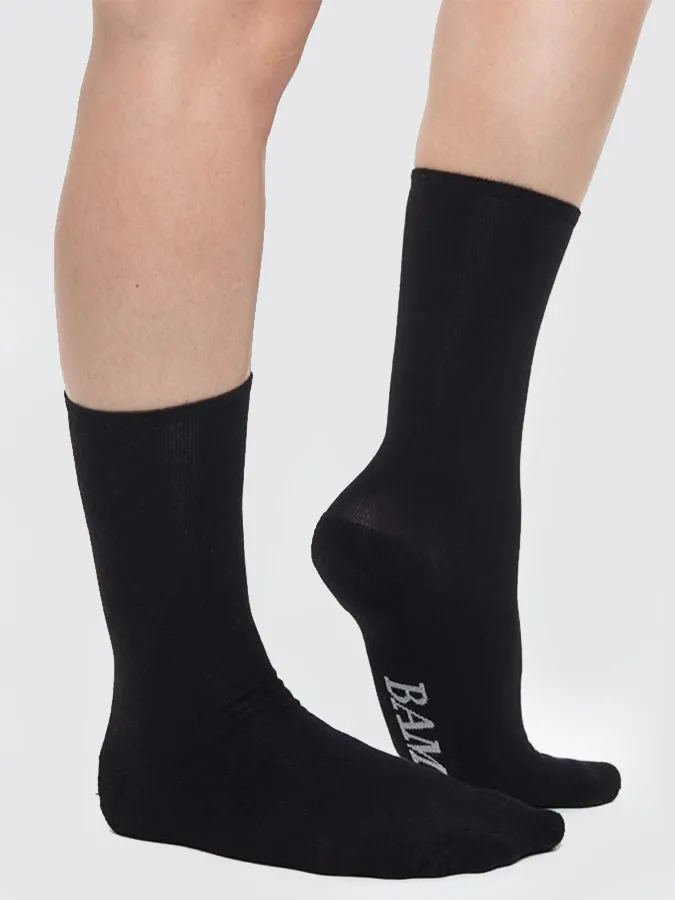 BAM Bamboo Socks Amazing Classics - Black