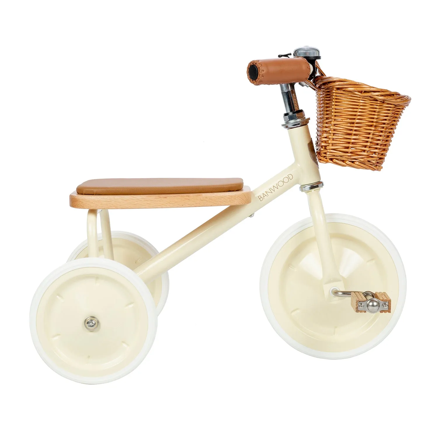 Banwood Trike (and basket)- Cream