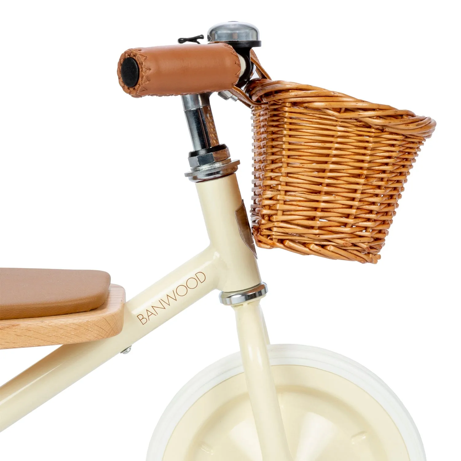 Banwood Trike (and basket)- Cream