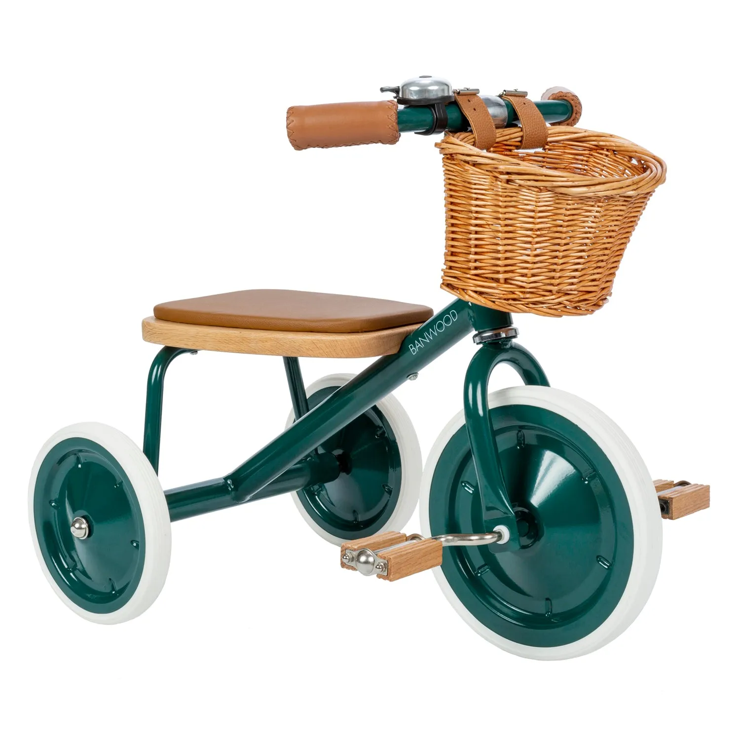 Banwood Trike (and basket)- Green