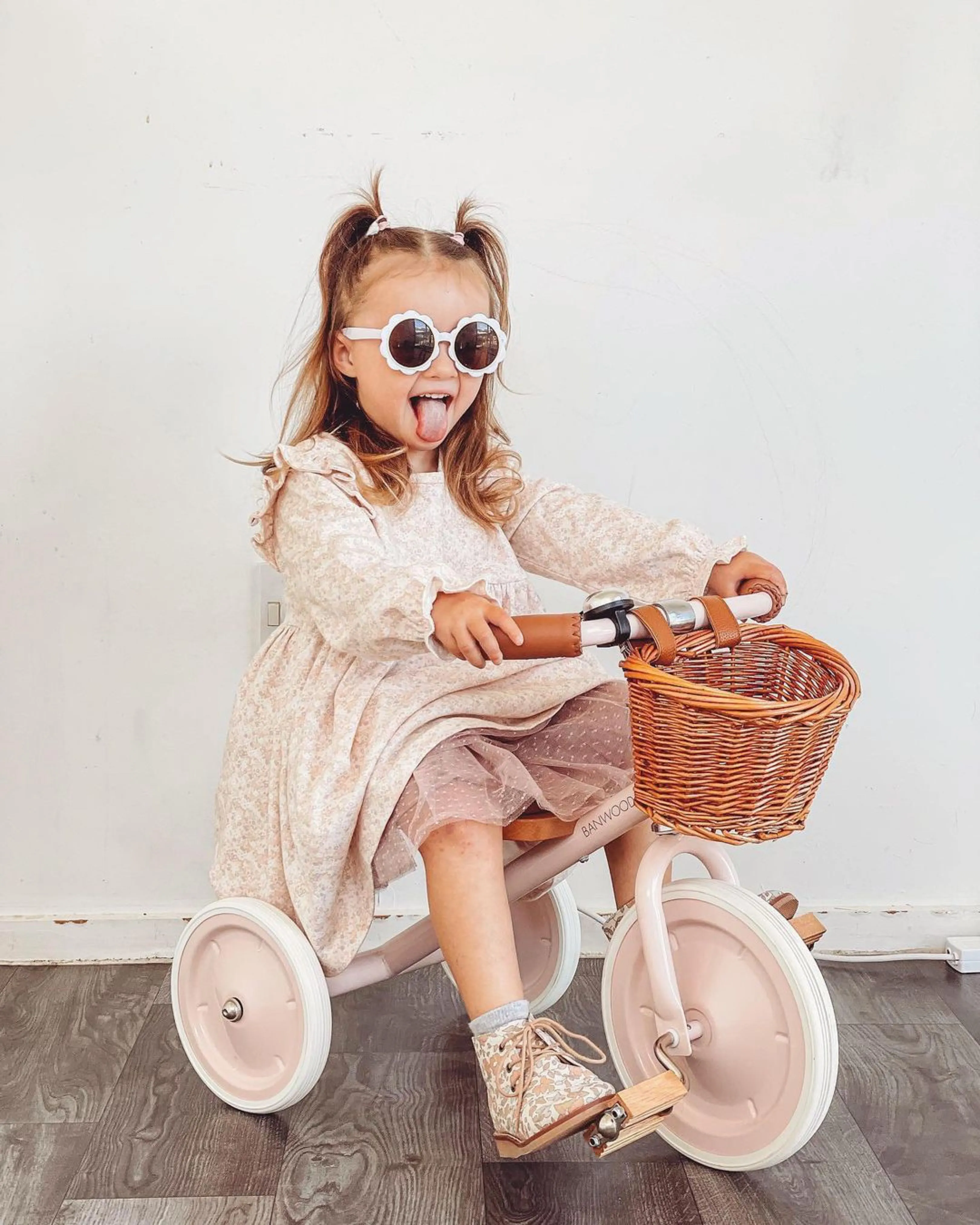 Banwood Trike (and basket)- Pink