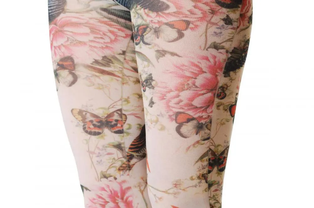 Beautiful Tights With Birds