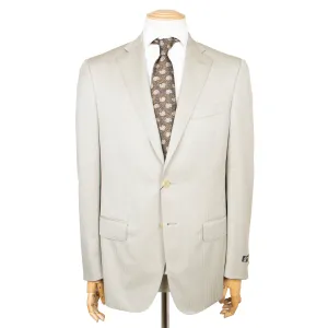 Beige Solaro 150s Wool Suit