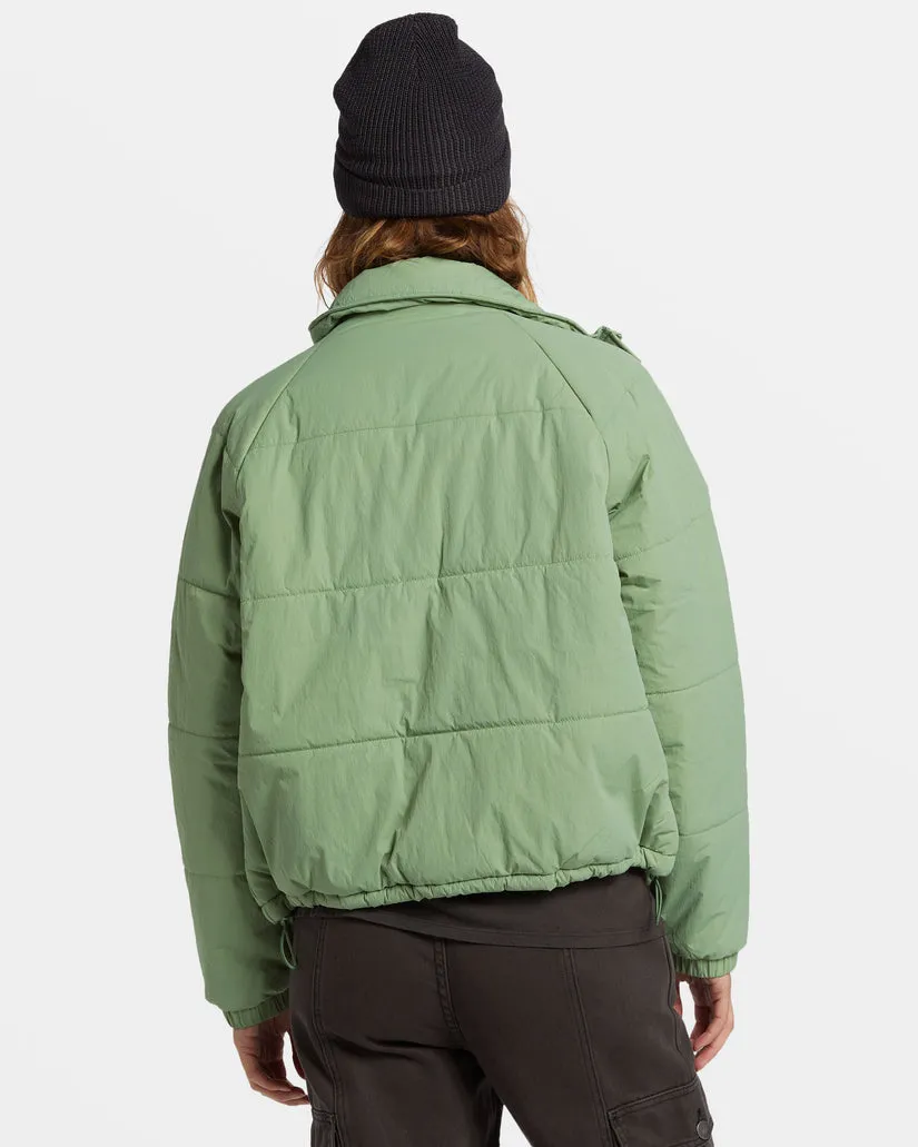 Billabong High Route Puffer Jacket-Salty Sage