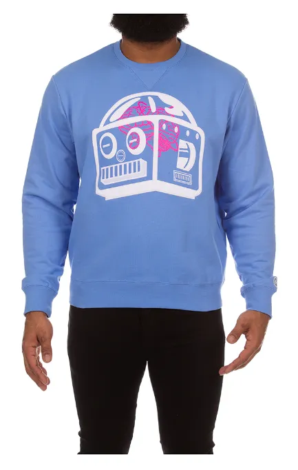 Billionaire Boys Club Sweatshirt - BB Brainwaves Crew- Provence - 831-6308