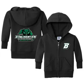 Binghamton Bearcats Logo Infant Full-Zip Sweatshirt