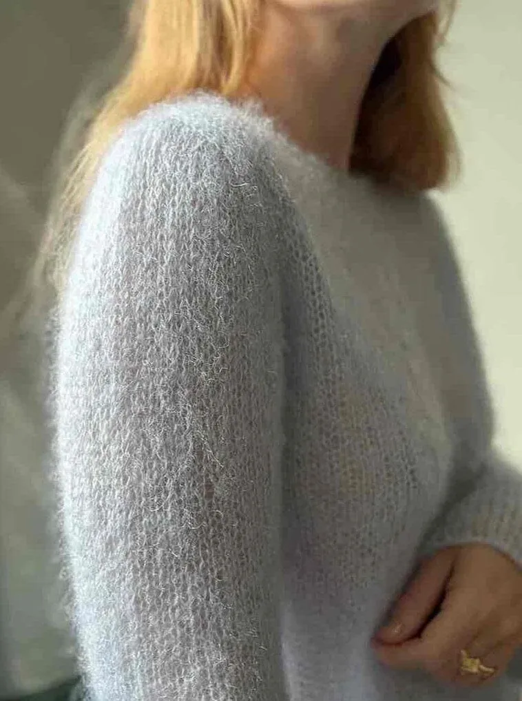 Blouse no 1 Light by My Favourite Things Knitwear, Silk Mohair yarn kit (excl pattern)