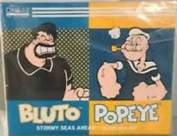 Bluto and Popeye: Stormy seas ahead: Deluxe box set 1/12 Mezco collectible