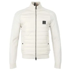 BOSS H Esfero Sweat Top in Open White