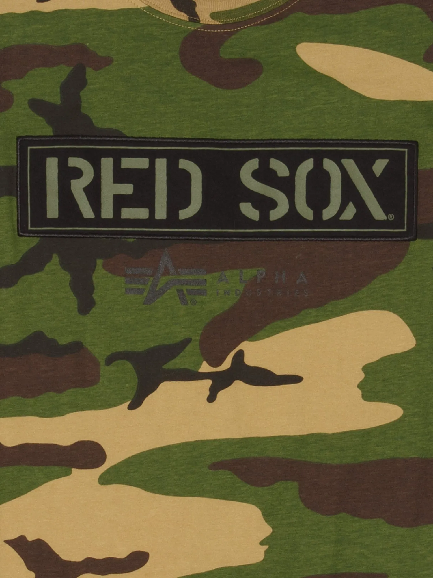 BOSTON RED SOX X ALPHA X NEW ERA CAMO T-SHIRT