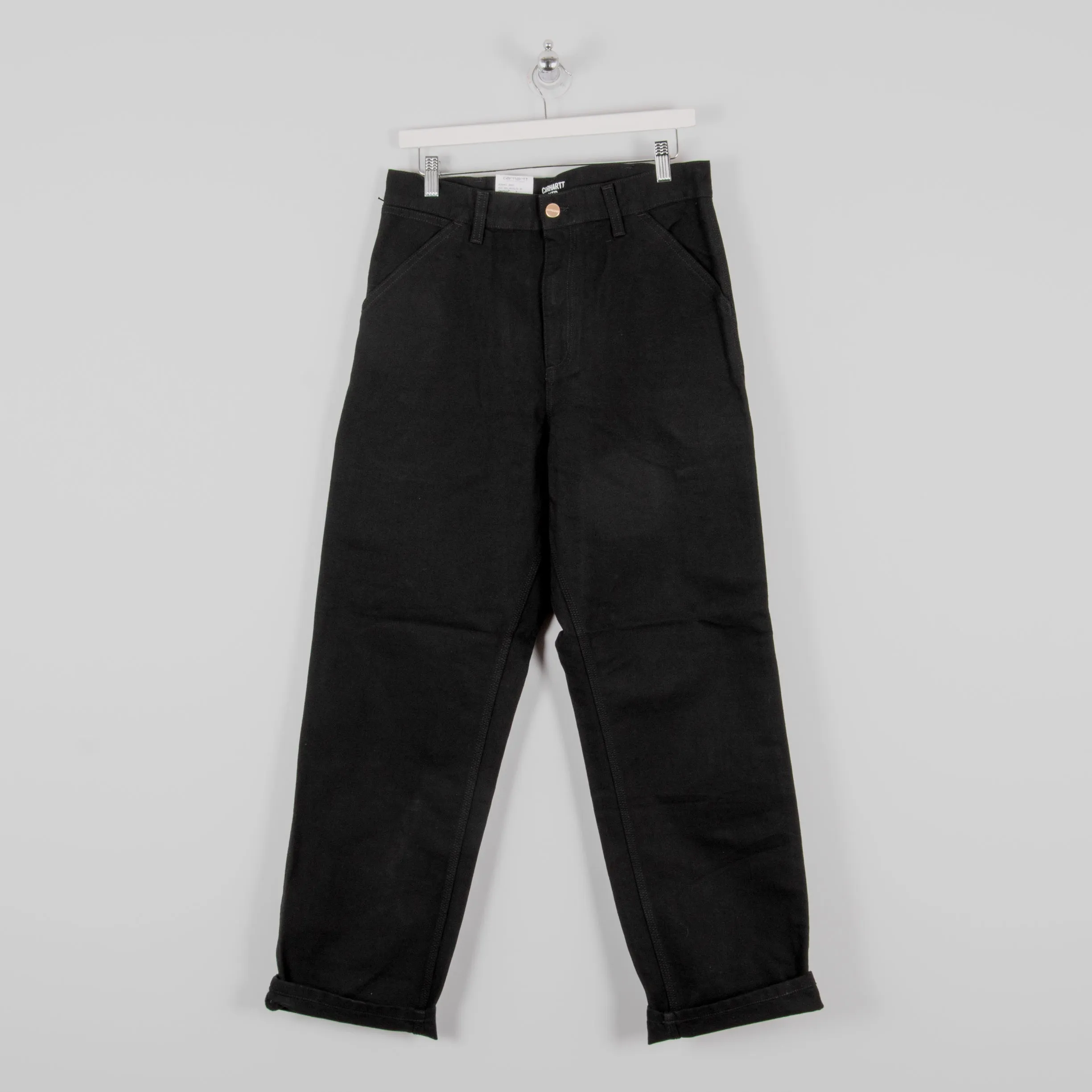 Carhartt WIP Single Knee Pant - Black Rinsed