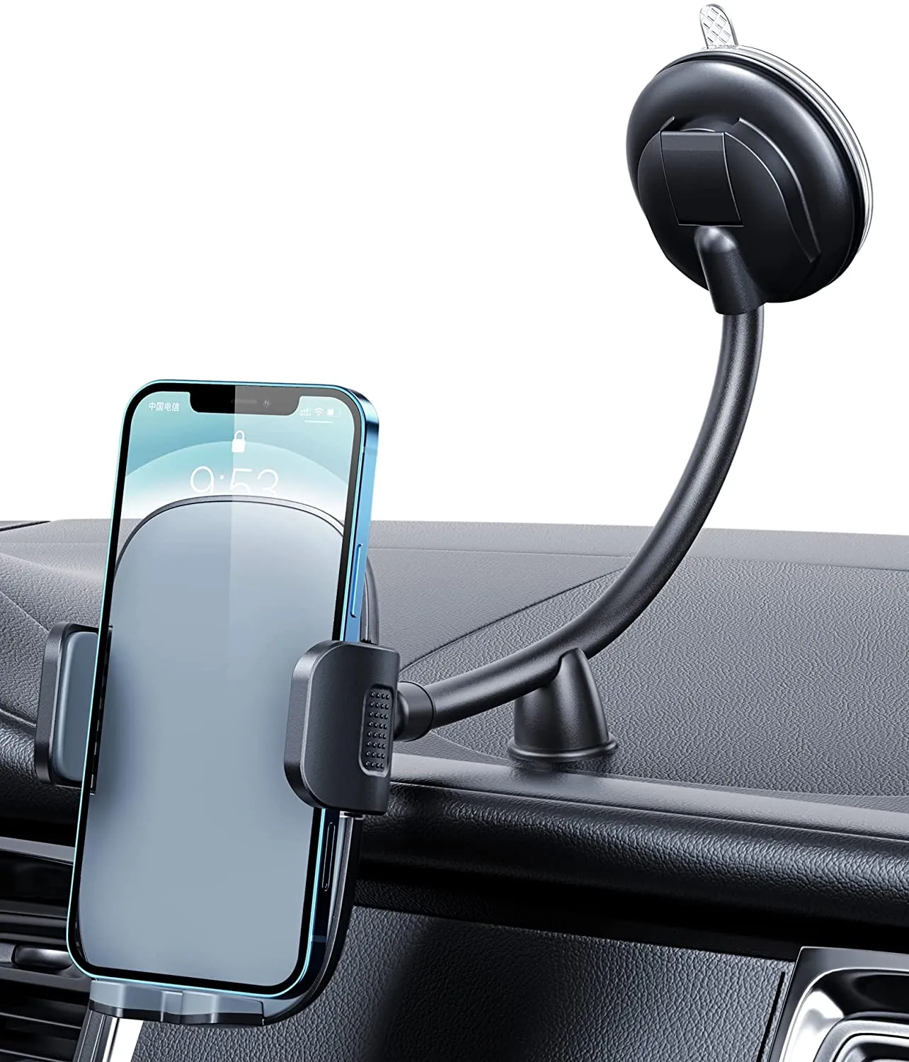 Cell Phone Holder for Car Phone Mount Long Arm Dashboard