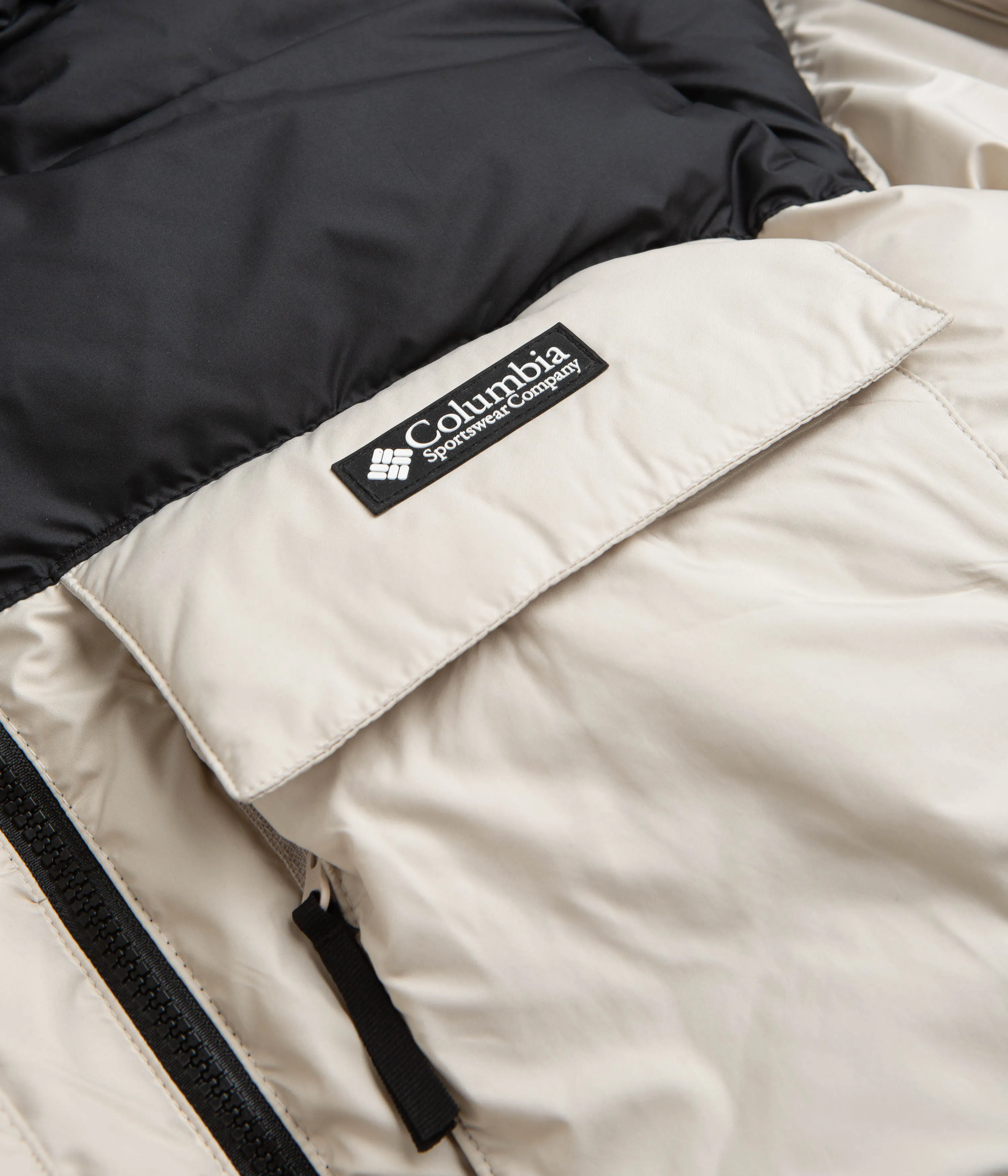 Columbia Ballistic Ridge Oversized Puffer Jacket - Dark Stone / Black