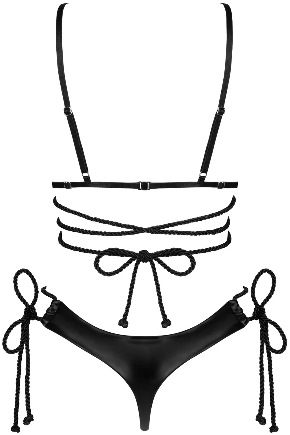 Cordellis Open Bra & Crotchless Thong