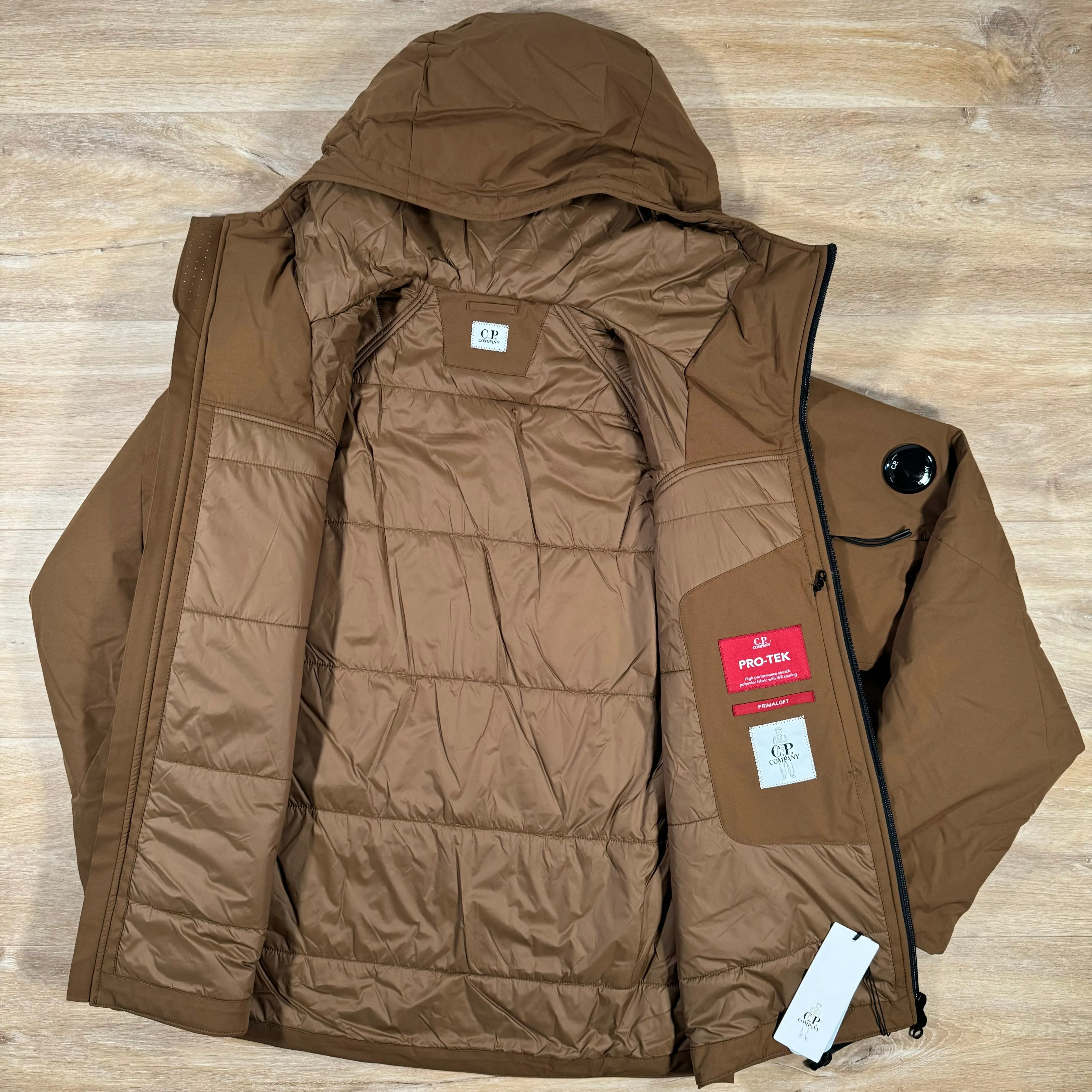 C.P. Company Pro-Tek Lens Jacket in Toffee