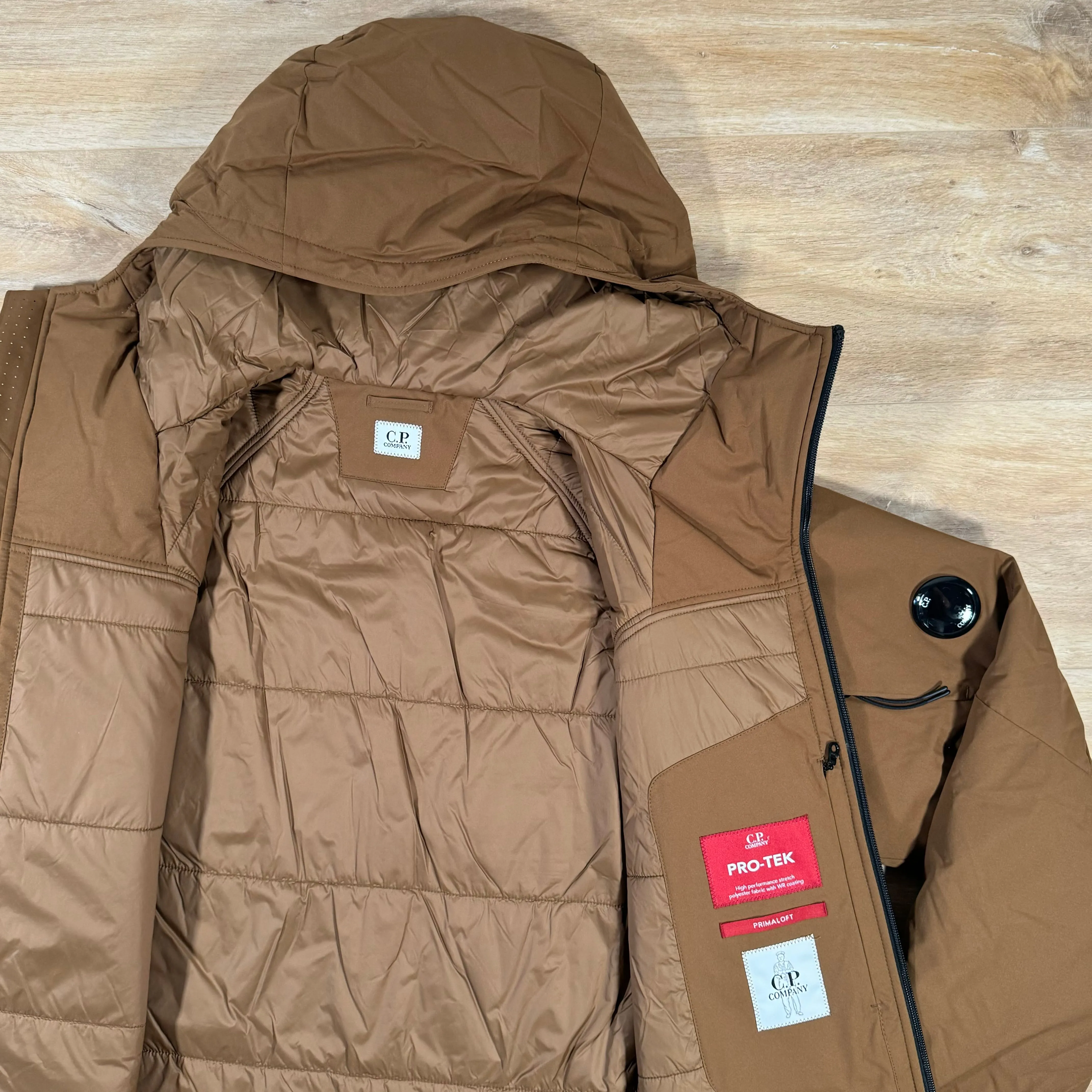 C.P. Company Pro-Tek Lens Jacket in Toffee