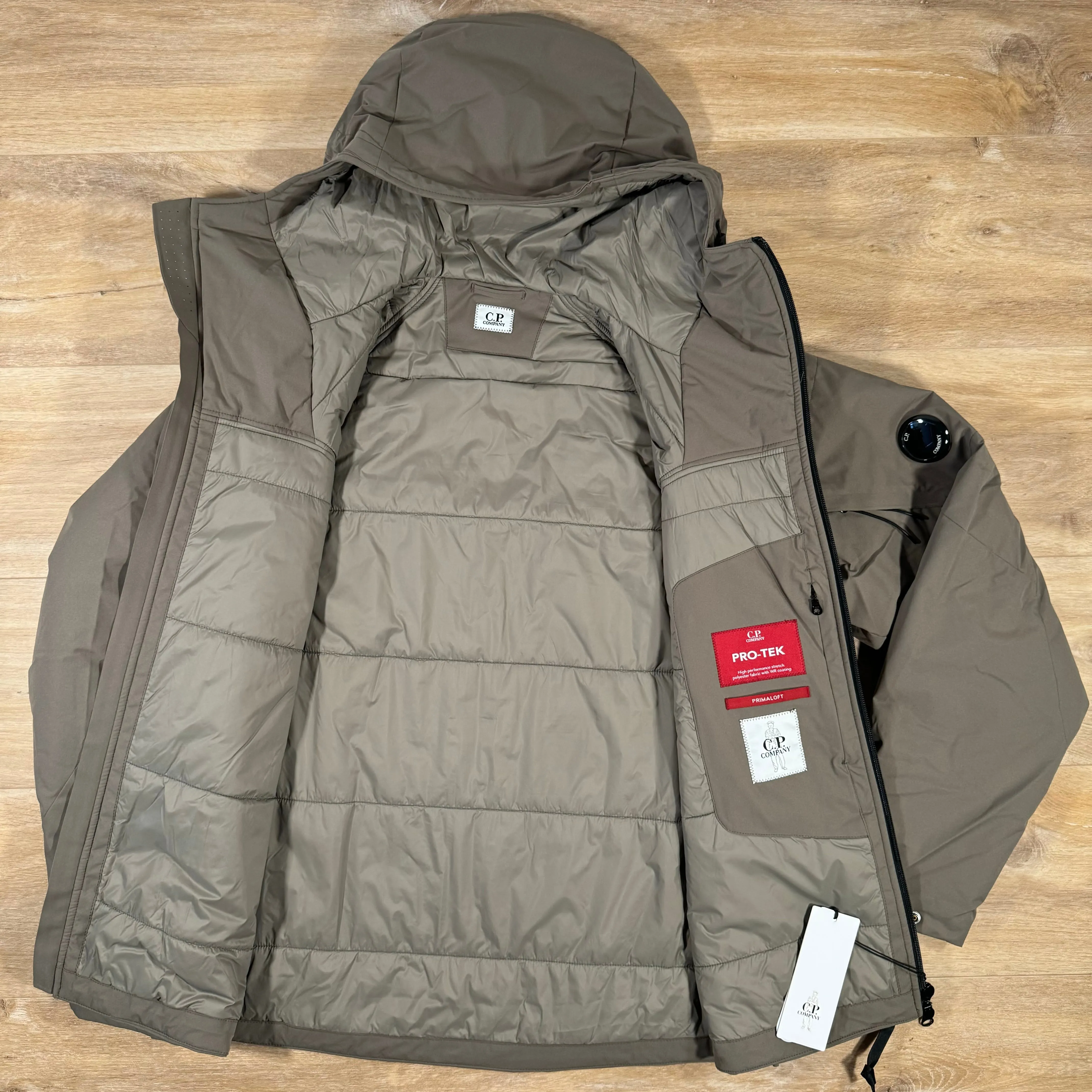 C.P. Company Pro-Tek Lens Jacket in Walnut