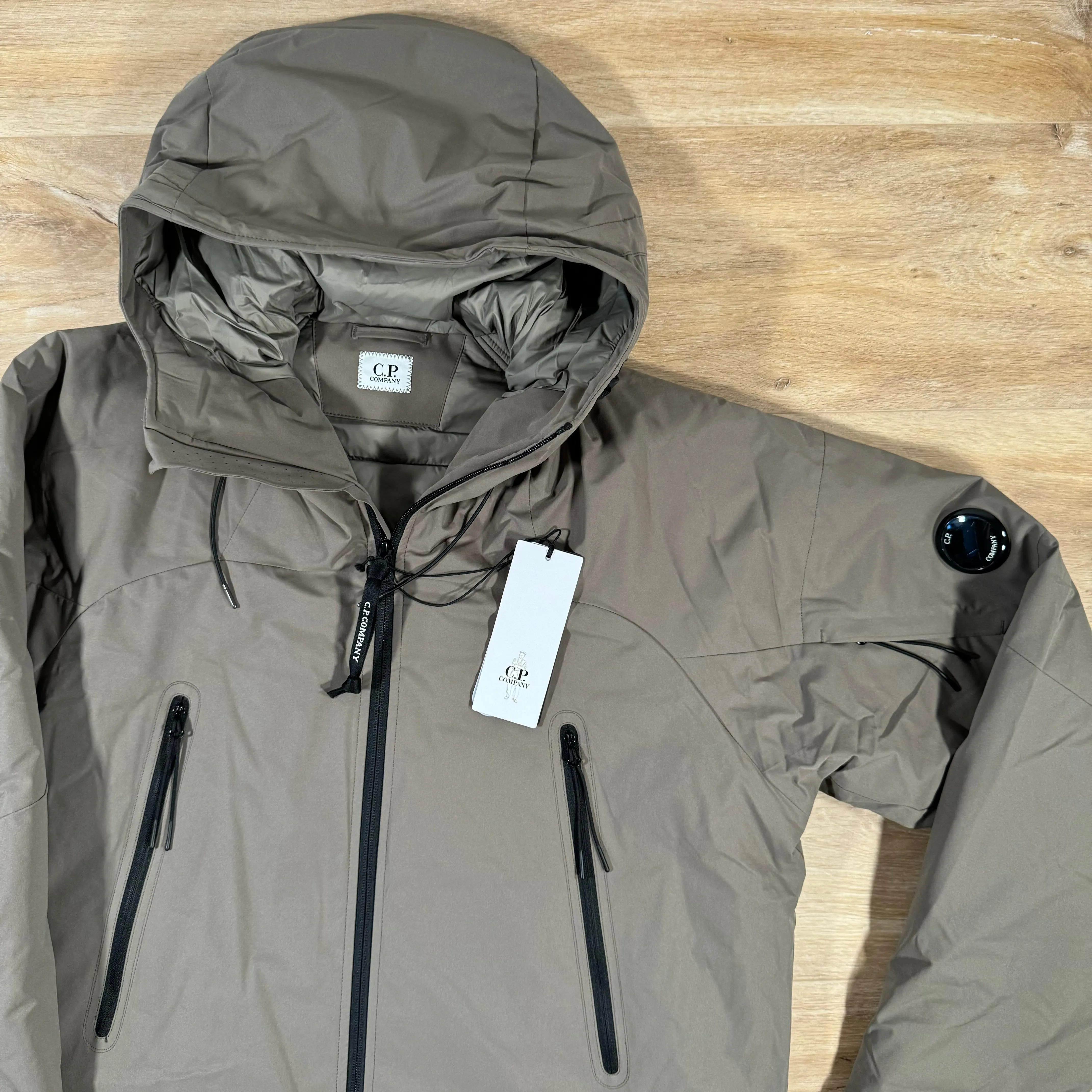 C.P. Company Pro-Tek Lens Jacket in Walnut