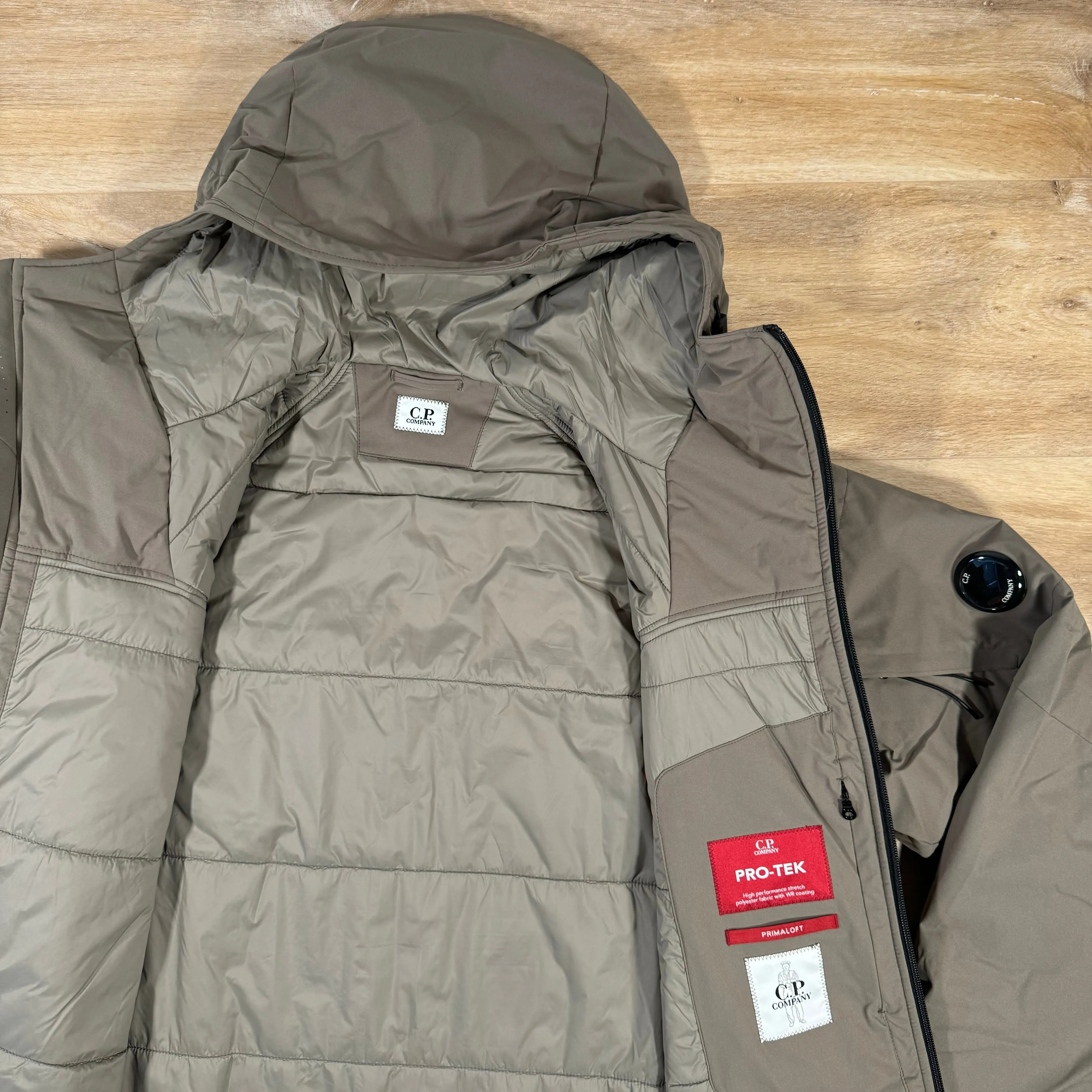 C.P. Company Pro-Tek Lens Jacket in Walnut